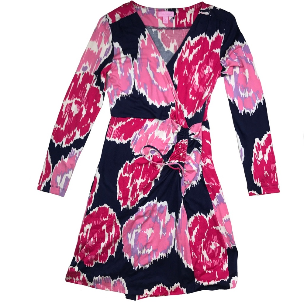 Lilly Pulitzer Augusta Bravissimo FauxWrap Dress S